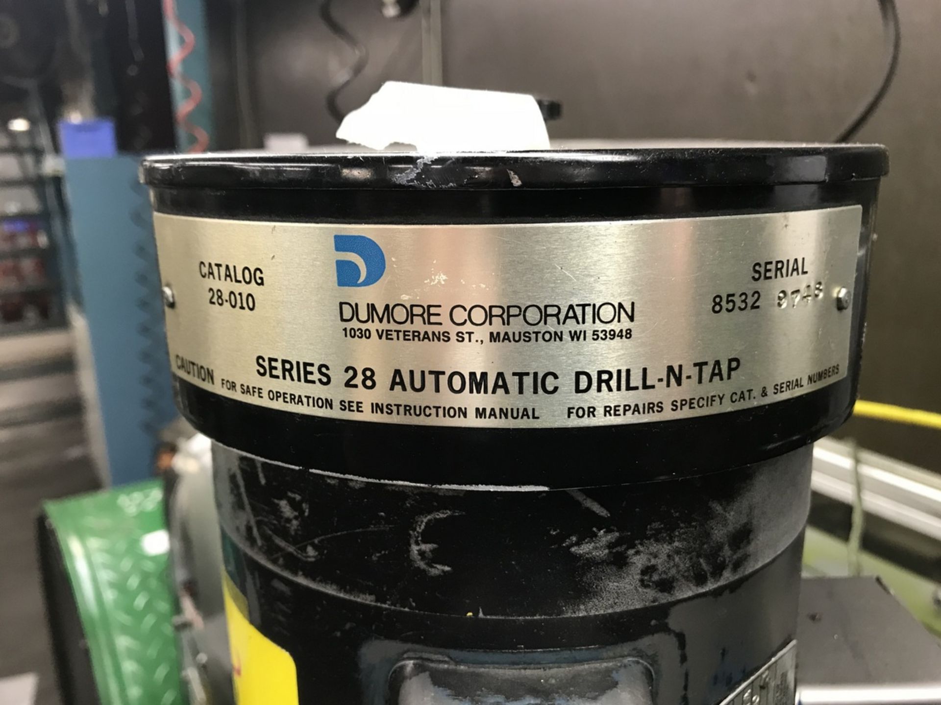 Dumore Series 28 Dual Head Drill-N-Tapping Center - Image 5 of 8