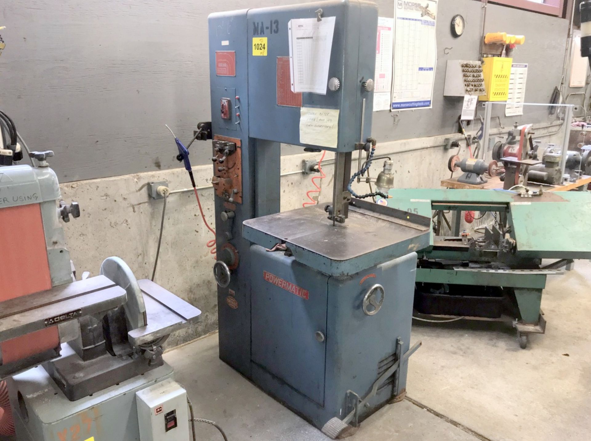 Powermatic Vertical Band Saw