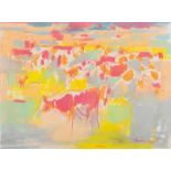 Kees van Bohemen (The Hague 1928 - 1985) Cows in a landscape Signed and dated 85 l.r. Pastel on