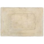 Piero Manzoni (Soncino 1933 - Milan 1963) Achrome (1960) Kaolin and adhesive on wood, 25.8 x 38.2 cm