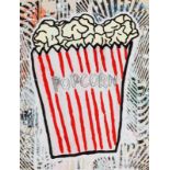 Donald Baechler (Hartford 1956) Popcorn (2016) Signed l.r. and numbered 23/50 l.r. Silkscreen, 69