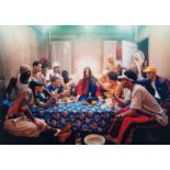 David LaChapelle (Fairfield 1963) Jesus is my homeboy: Last Supper Edition of 3 C-print (diasec),