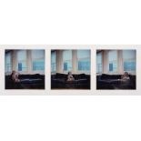 William Wegman (Holyok 1943) Man Ray Triptych (1980) Edition 1/15 All C-print, 40.4 x 46 cm / 40.4 x