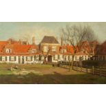 Johannes Christiaan Karel Klinkenberg (The Hague 1852 - 1924)Het Heilige Geesthofje te 's