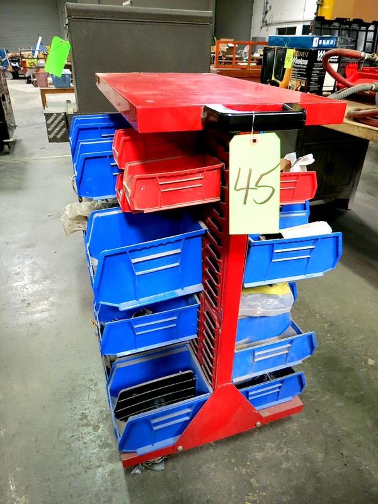 MOBILE FASTENER BIN CART