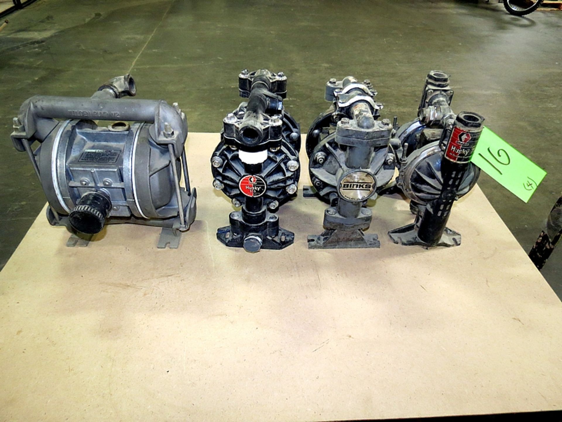 ASSORTED DIAPHRAGM PUMPS