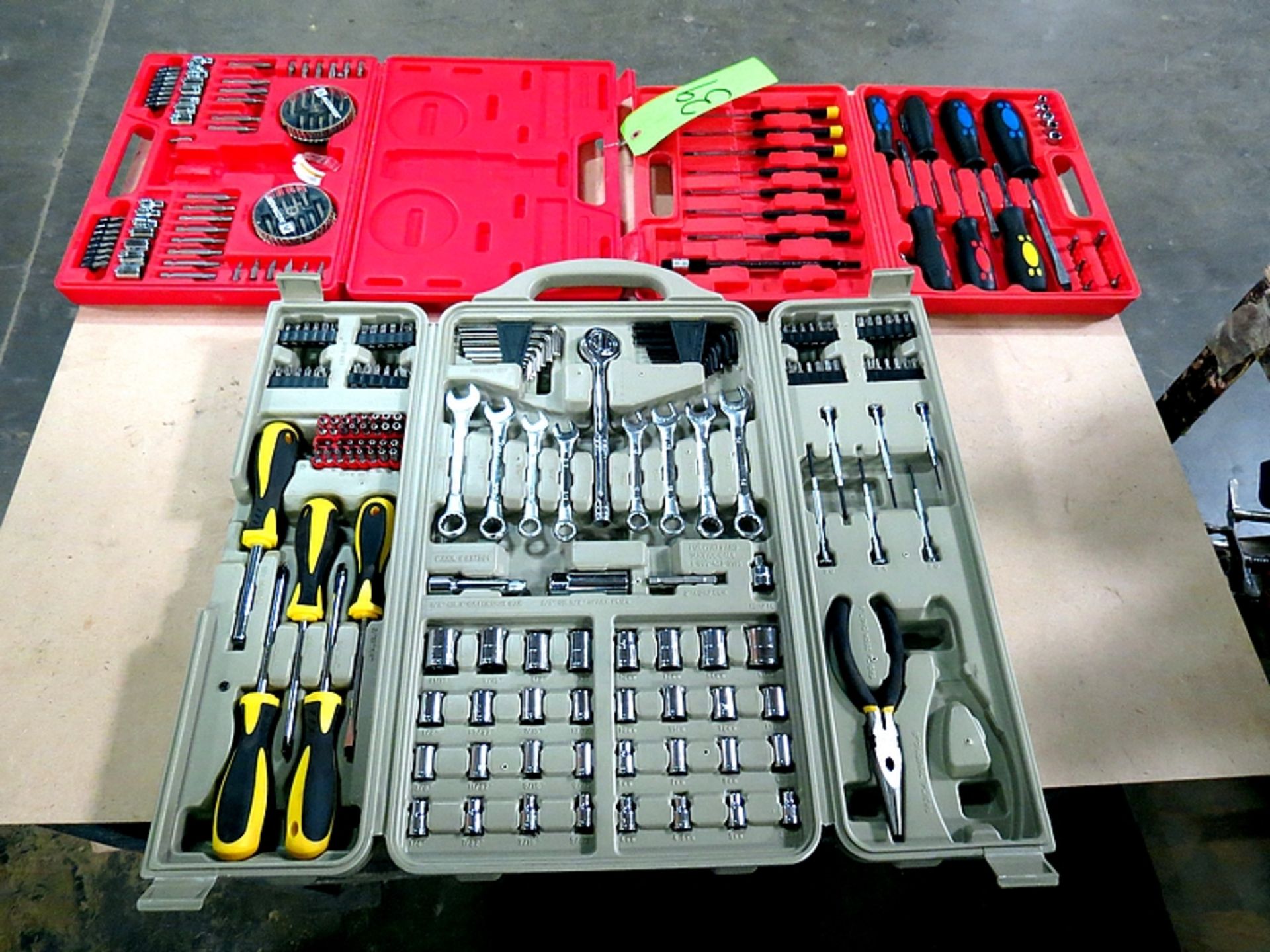 LOT 3-SETS OF SCREW AND NUT DRIVERS