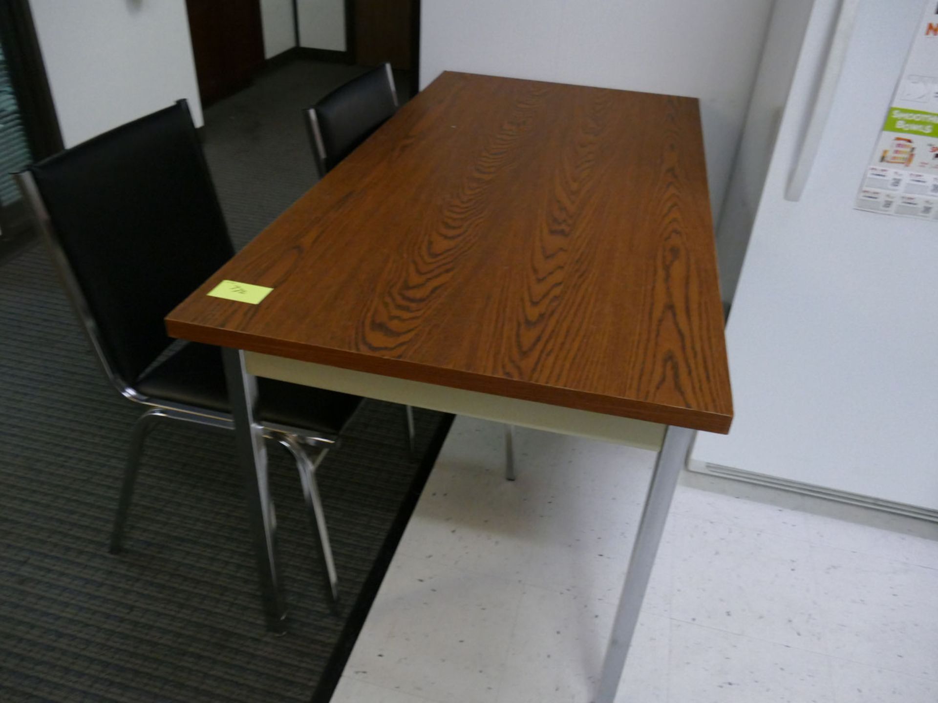 TABLE AND 2 CHAIRS (KITCHEN AREA)