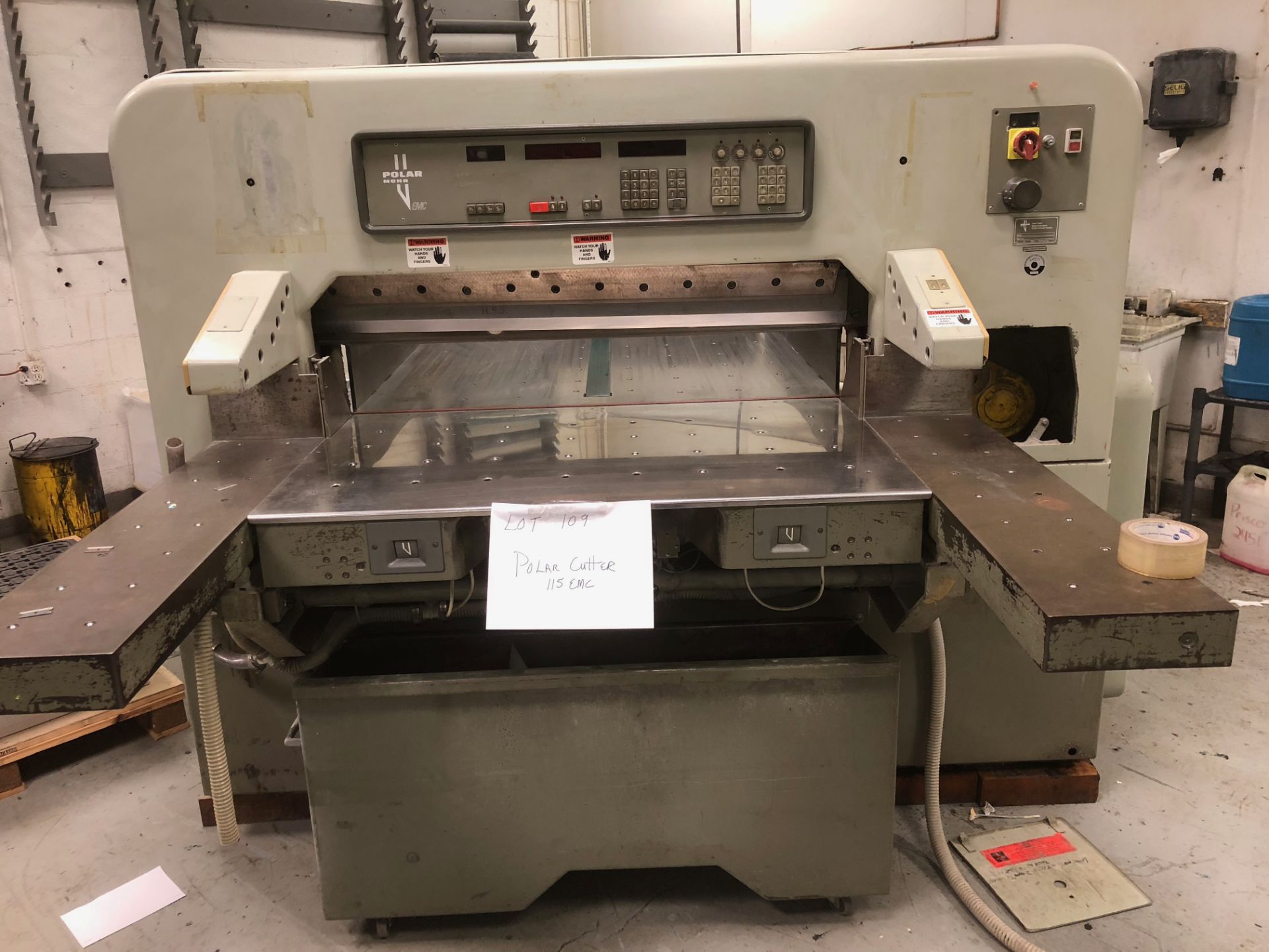 1984 Polar 115 Cutter with Autotrim