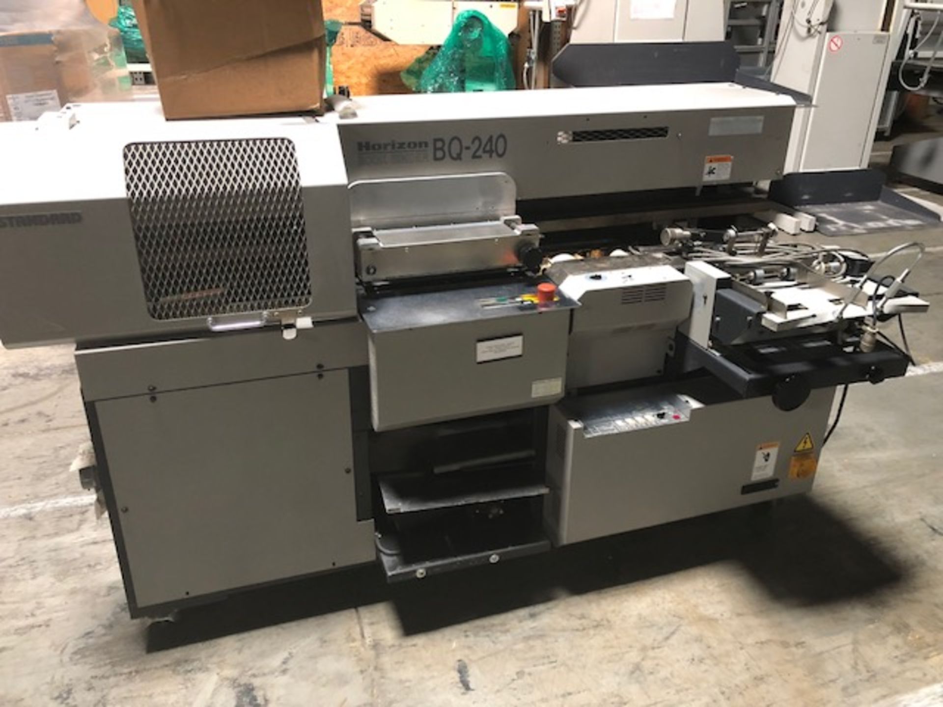 Horizon Single Clamp Perfect BQ 240 binder.