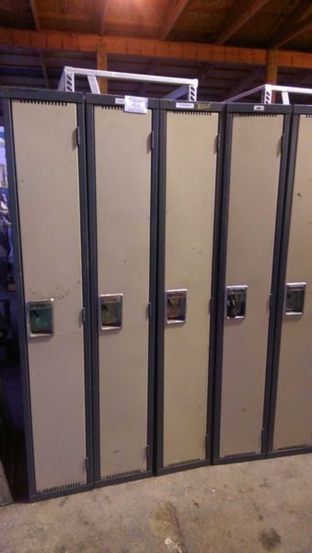 Set of 4 Single Door Lockers