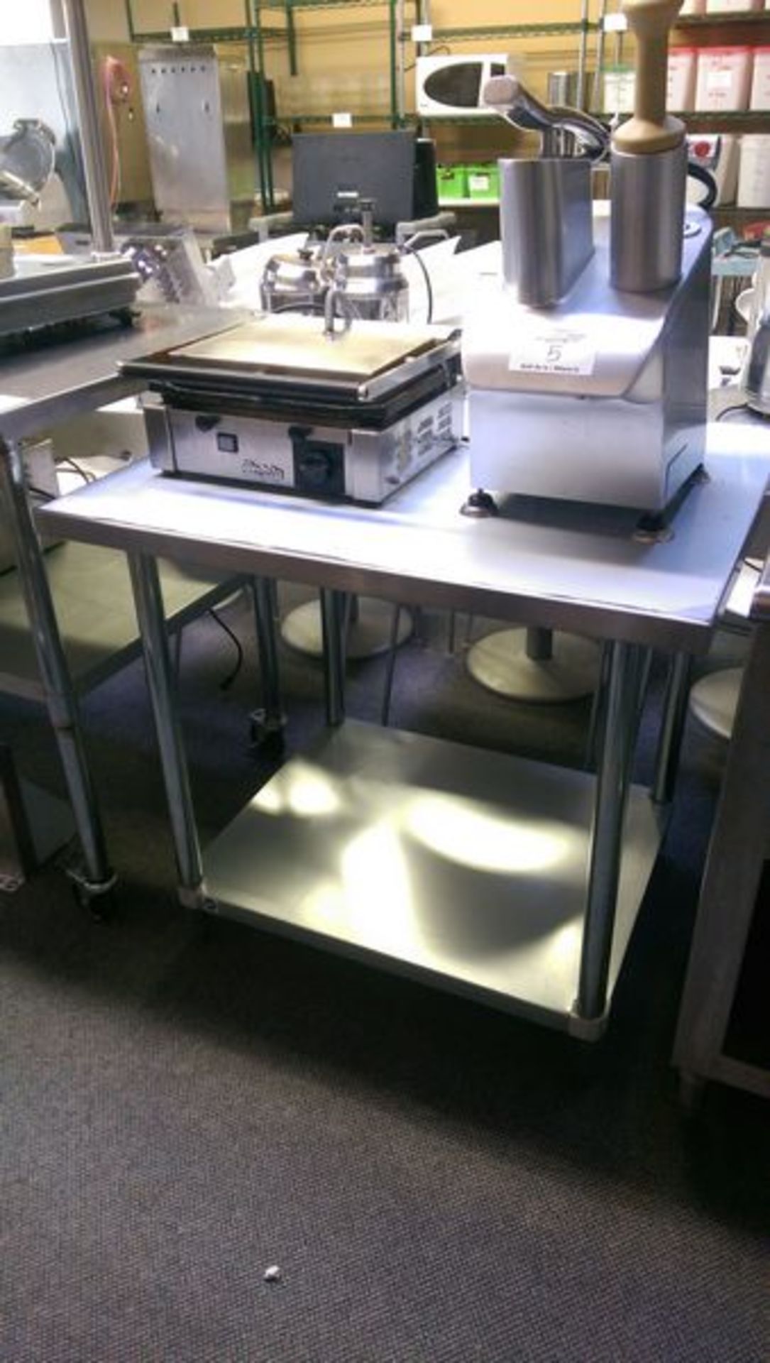 New 30 x 36" 2 Tier Stainless Steel Work Table