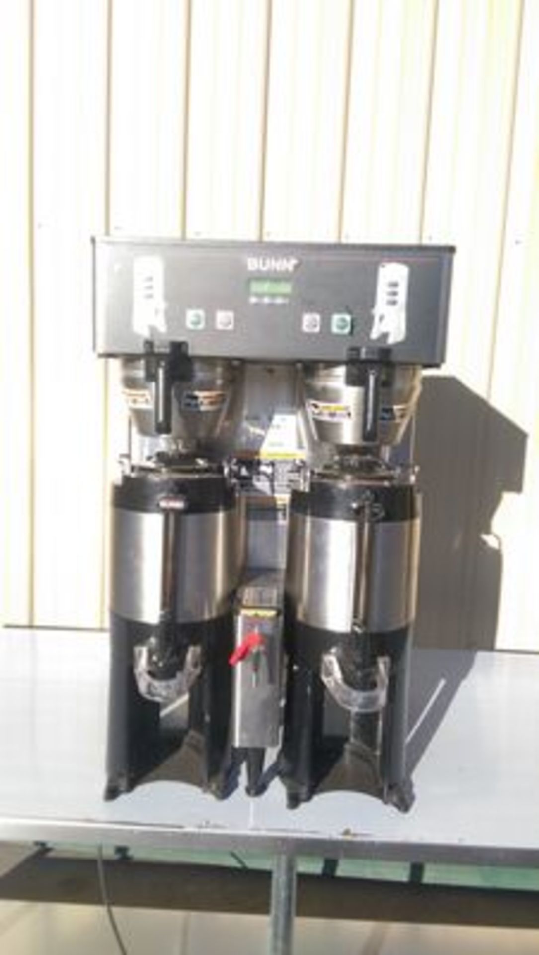 Bunn Coffee Dual Brewer Machine with Hot Water Spouts