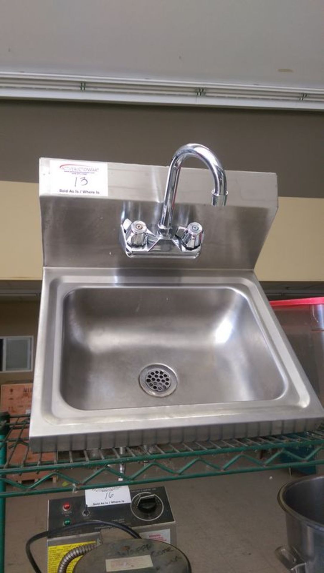 Stainless Steel Wall Mount Hand Sink