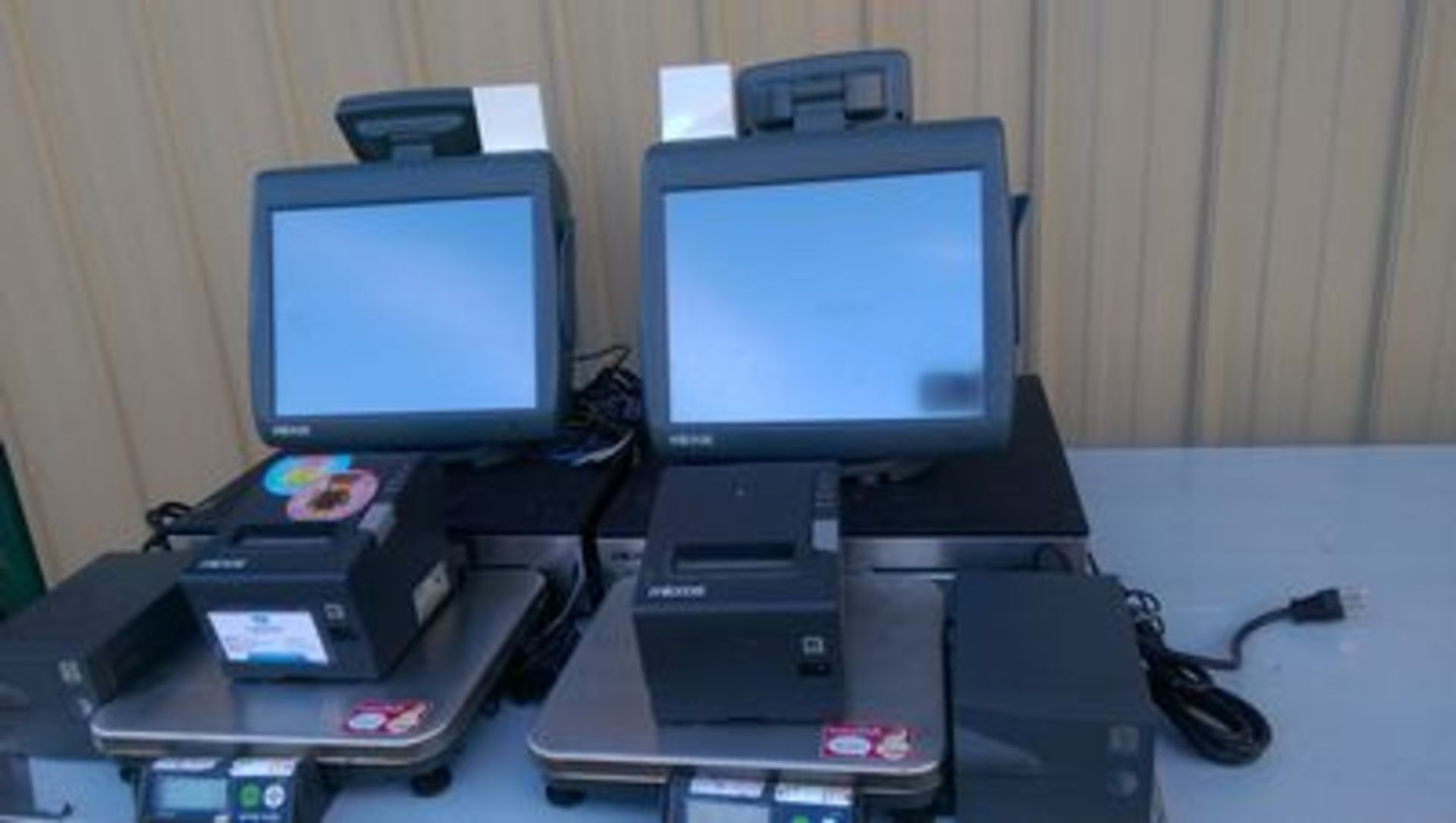 Micros POS System with Printers, Monitors,Cash Drawers, Power Back Ups, Metler Toledo Digital Scales