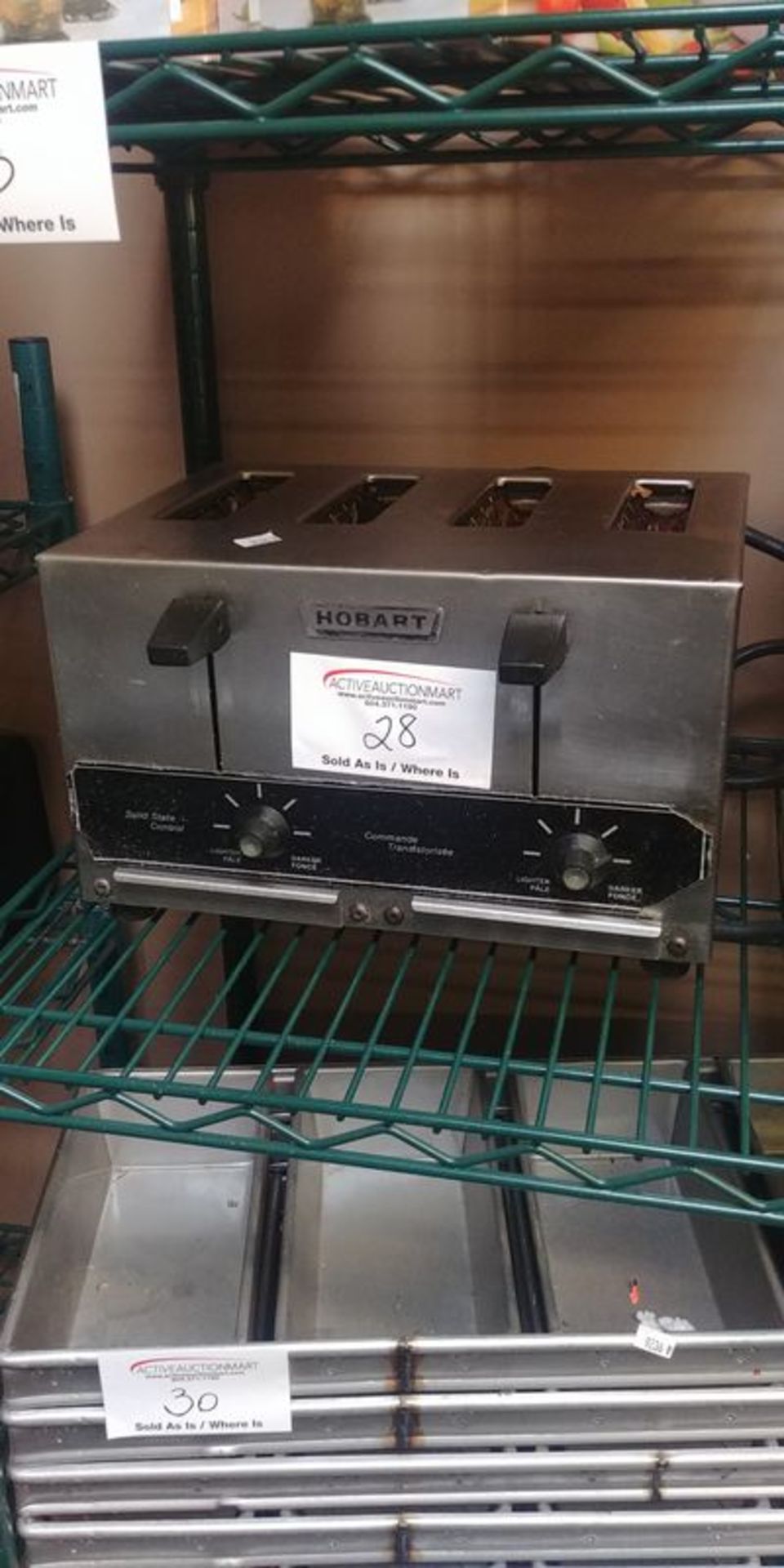 Hobart 4 Slice Toaster