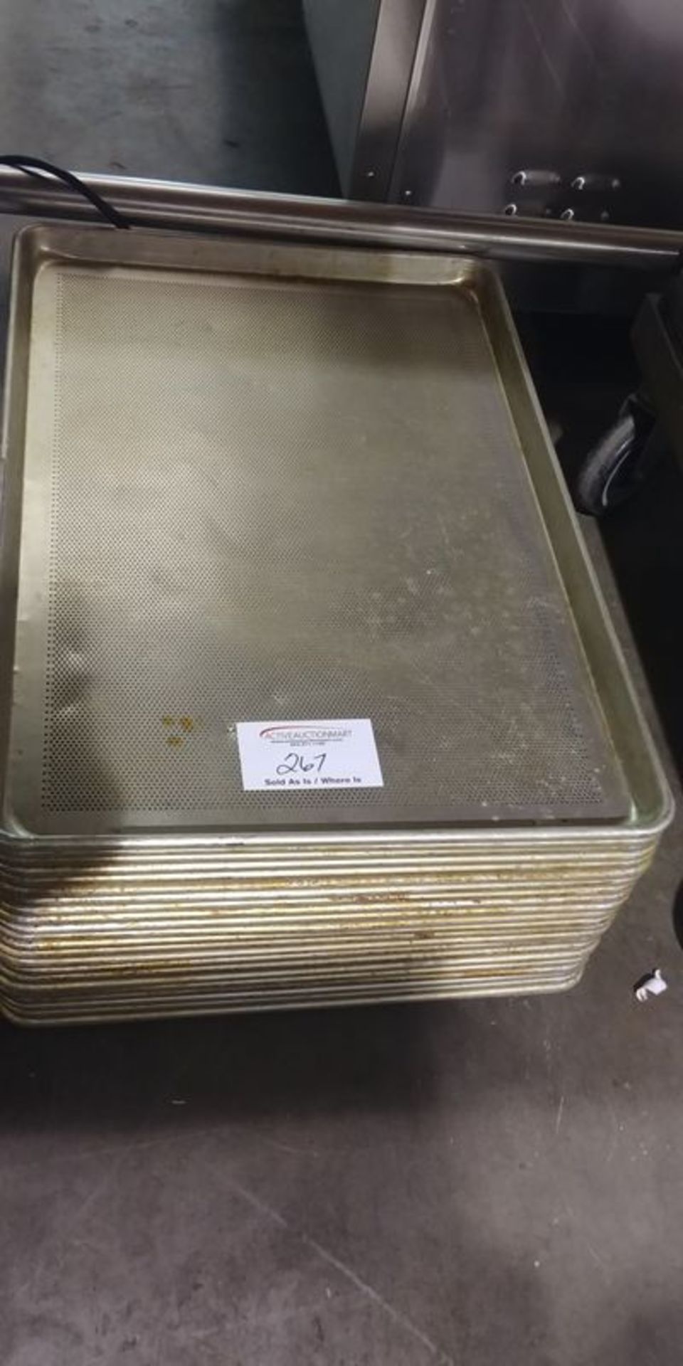 22 Aluminum Full Size Perforated Baking Sheets