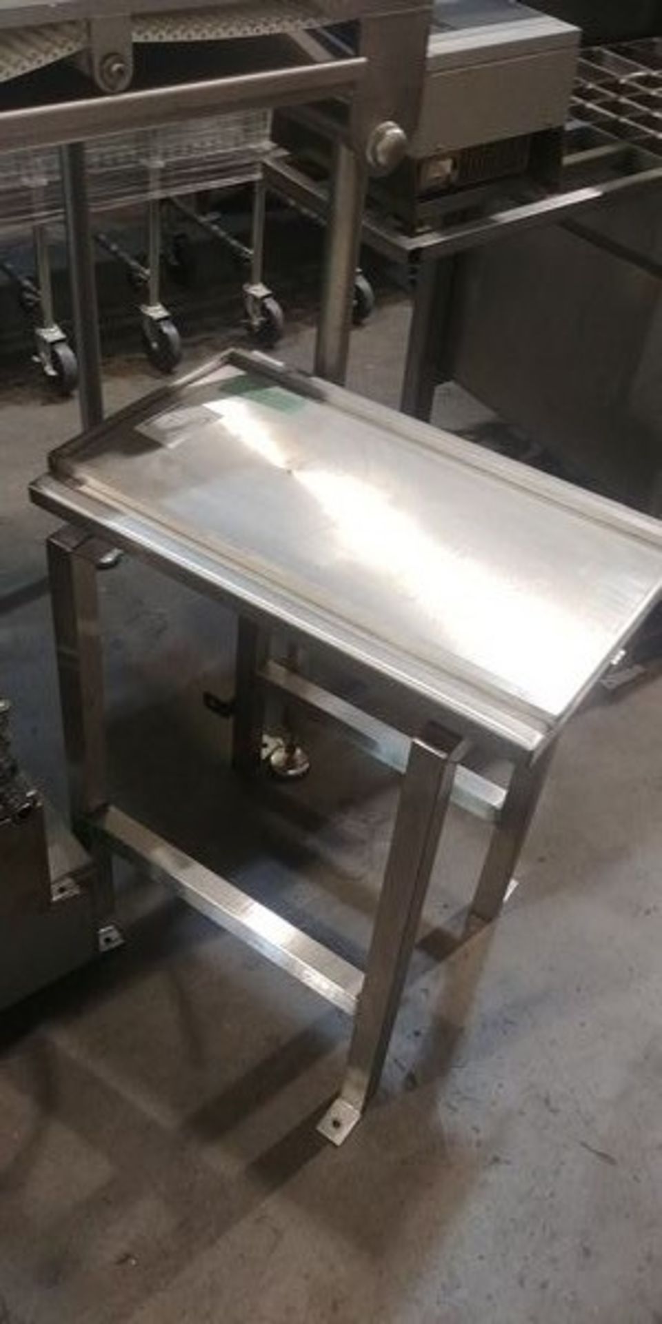 2' x 16" Stainless Steel Slider Table