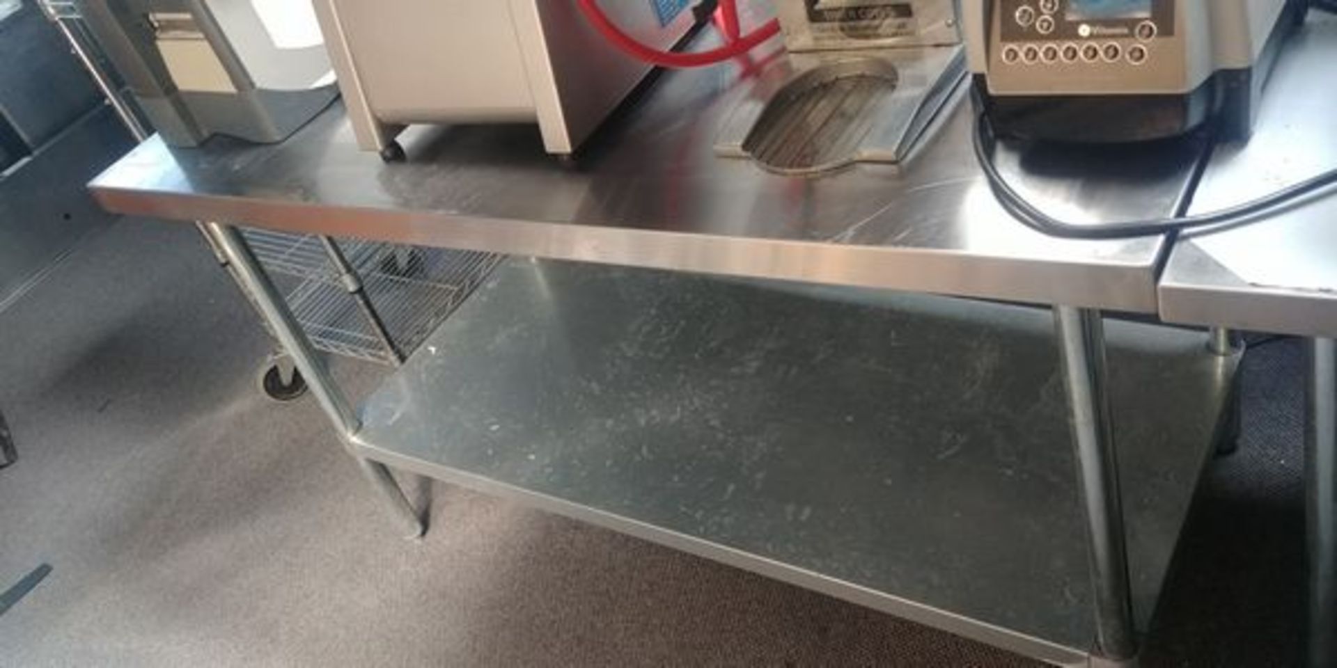 30 x 60" 2 Tier Stainless Steel Work Table