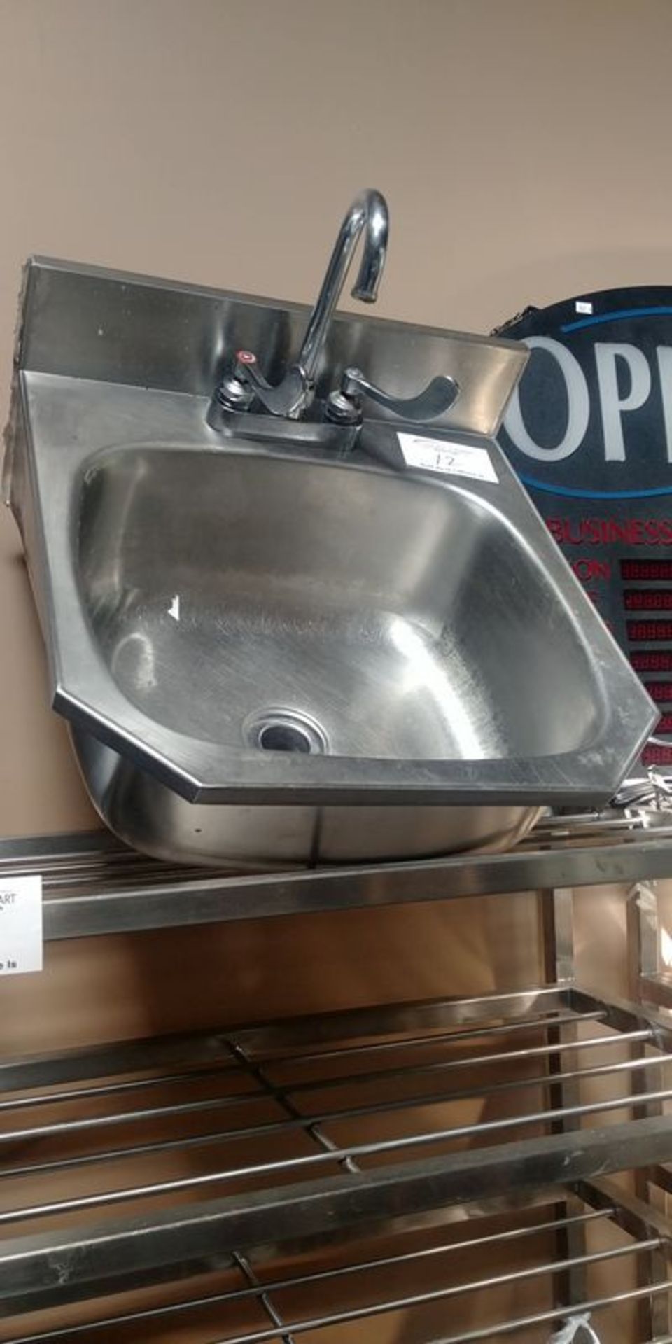 Stainless Steel Wall Mount Hand Sink