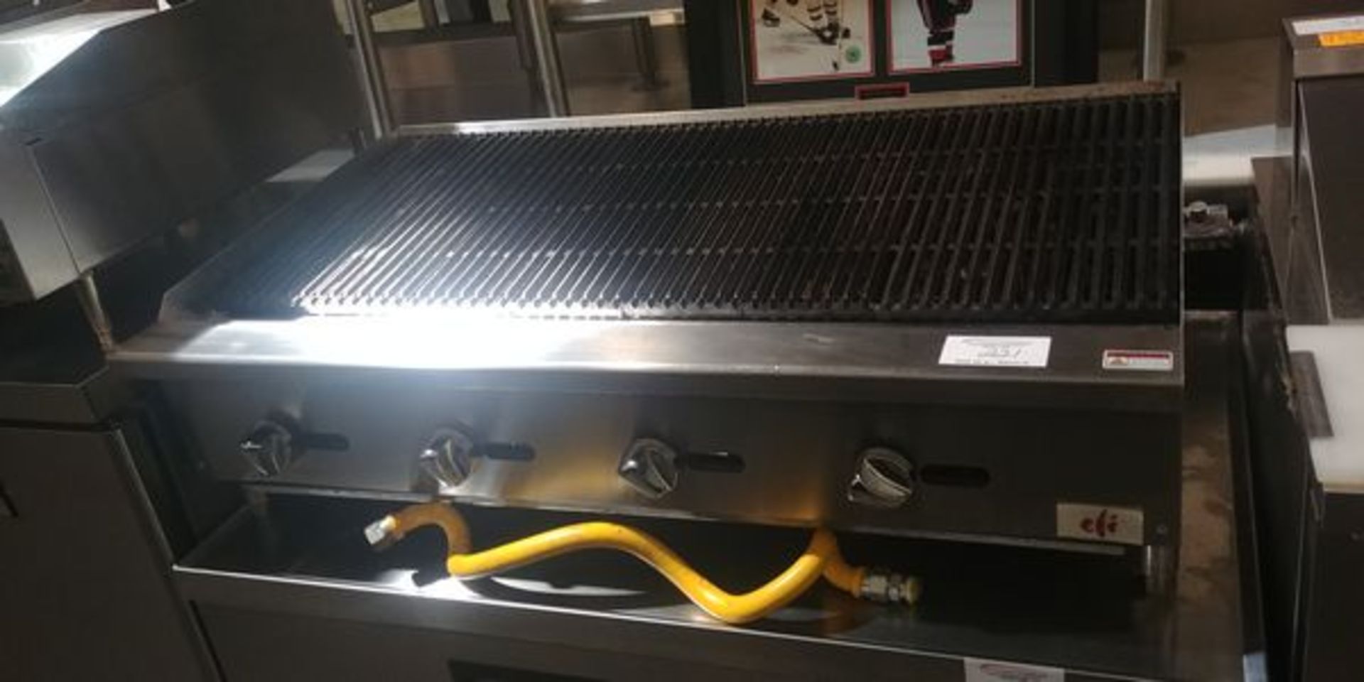 EFI 48" Counter Top Charbroiler - Gas