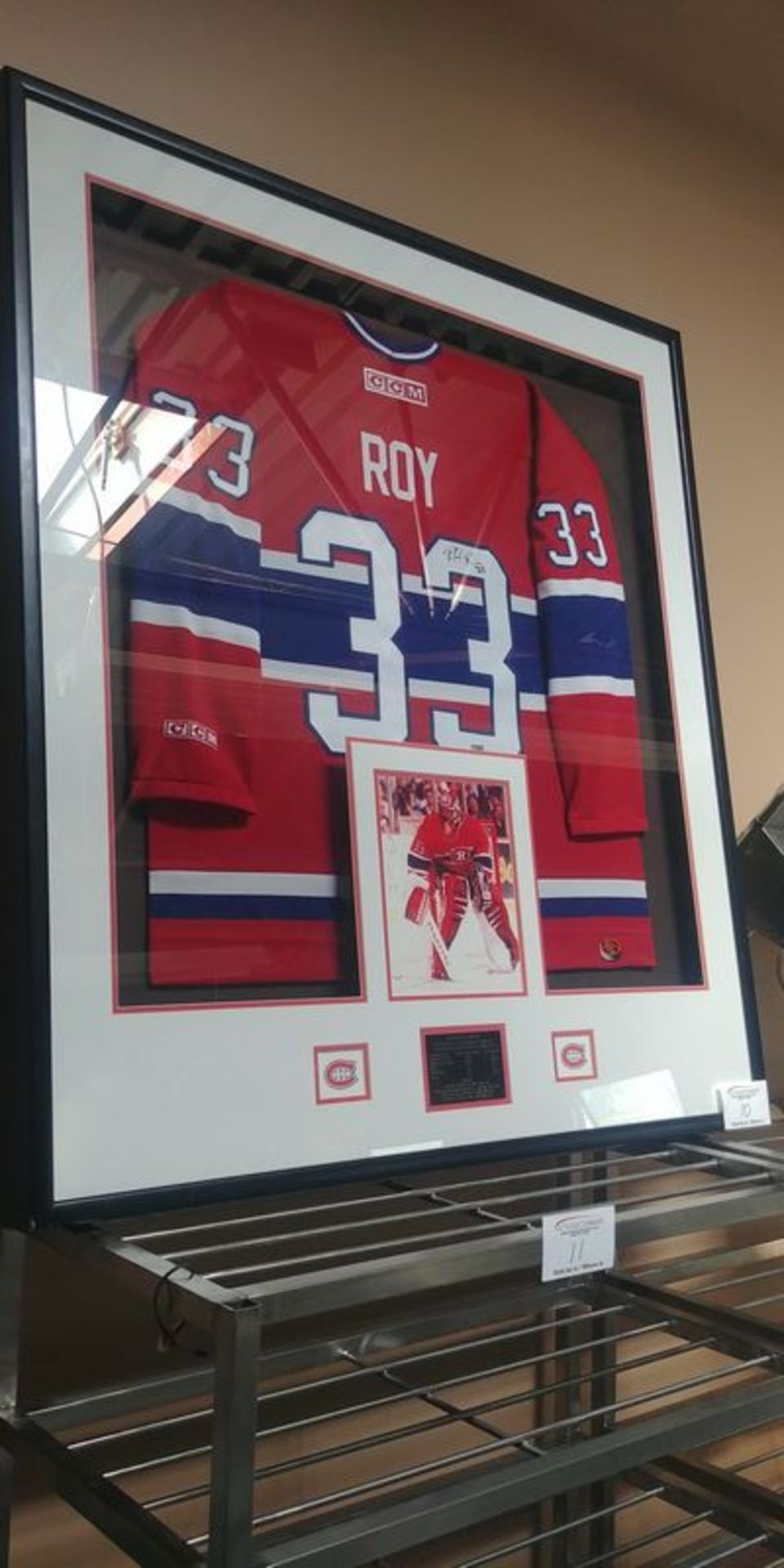 Signed Patrick Roy Jersey