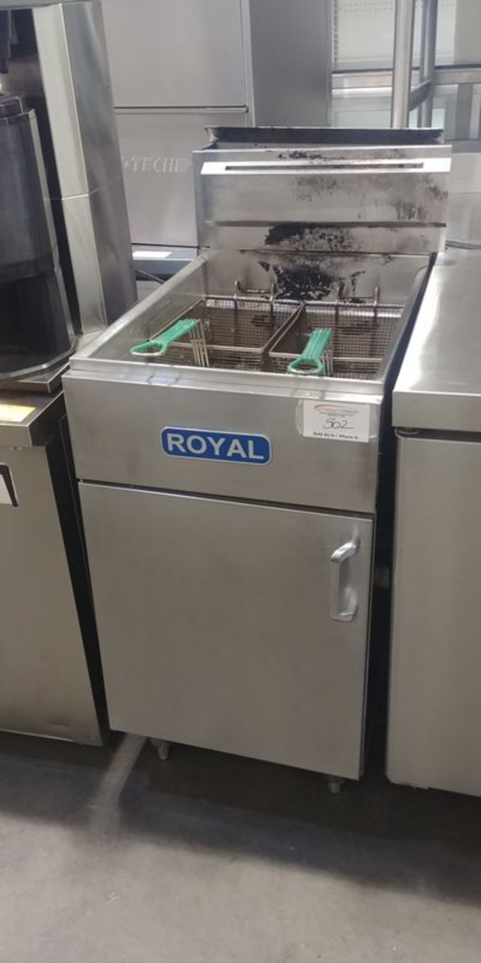 Large Royal Gas Deep Fryer