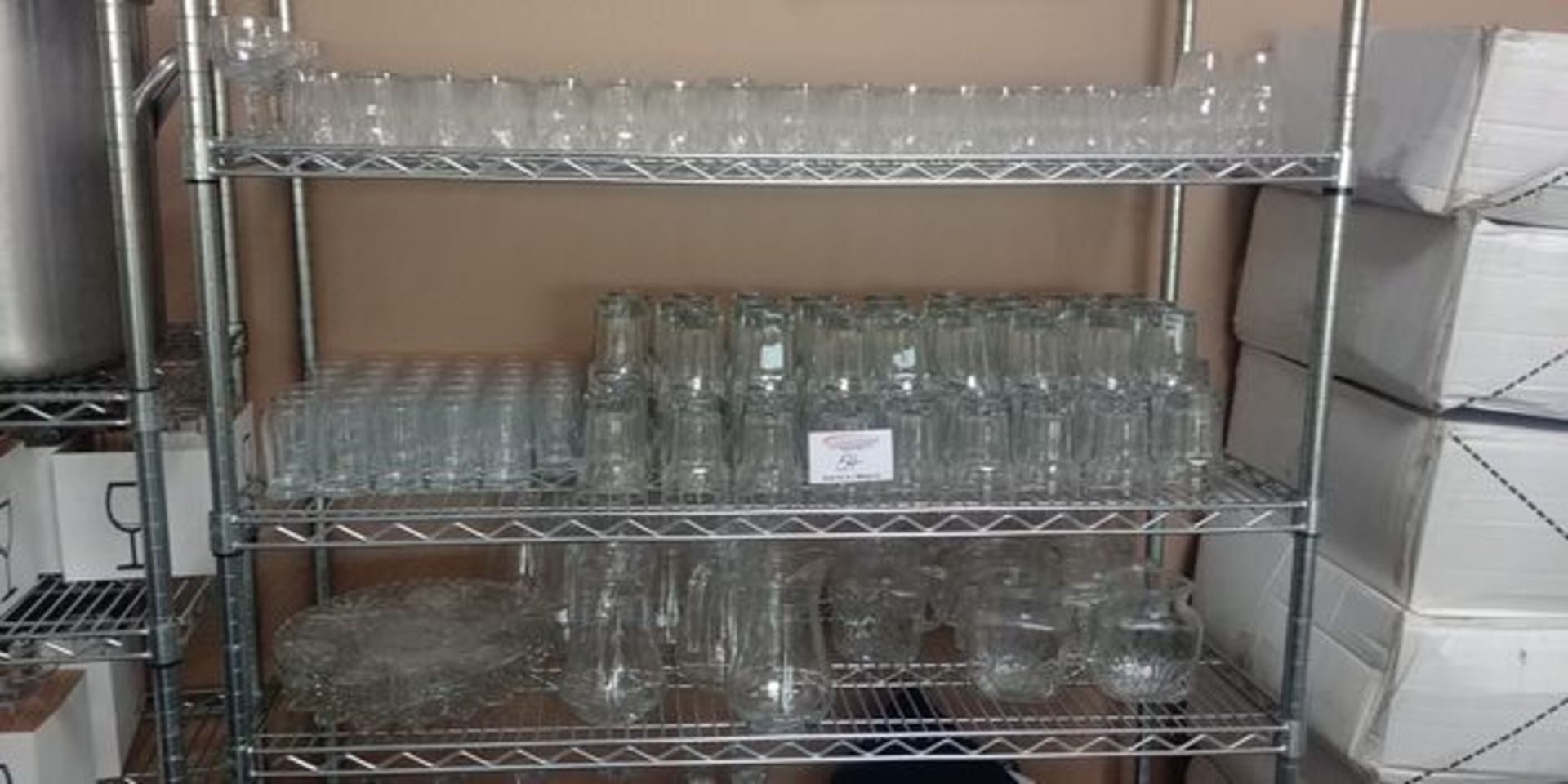 5 Shelves of Misc. Glassware - Image 3 of 3