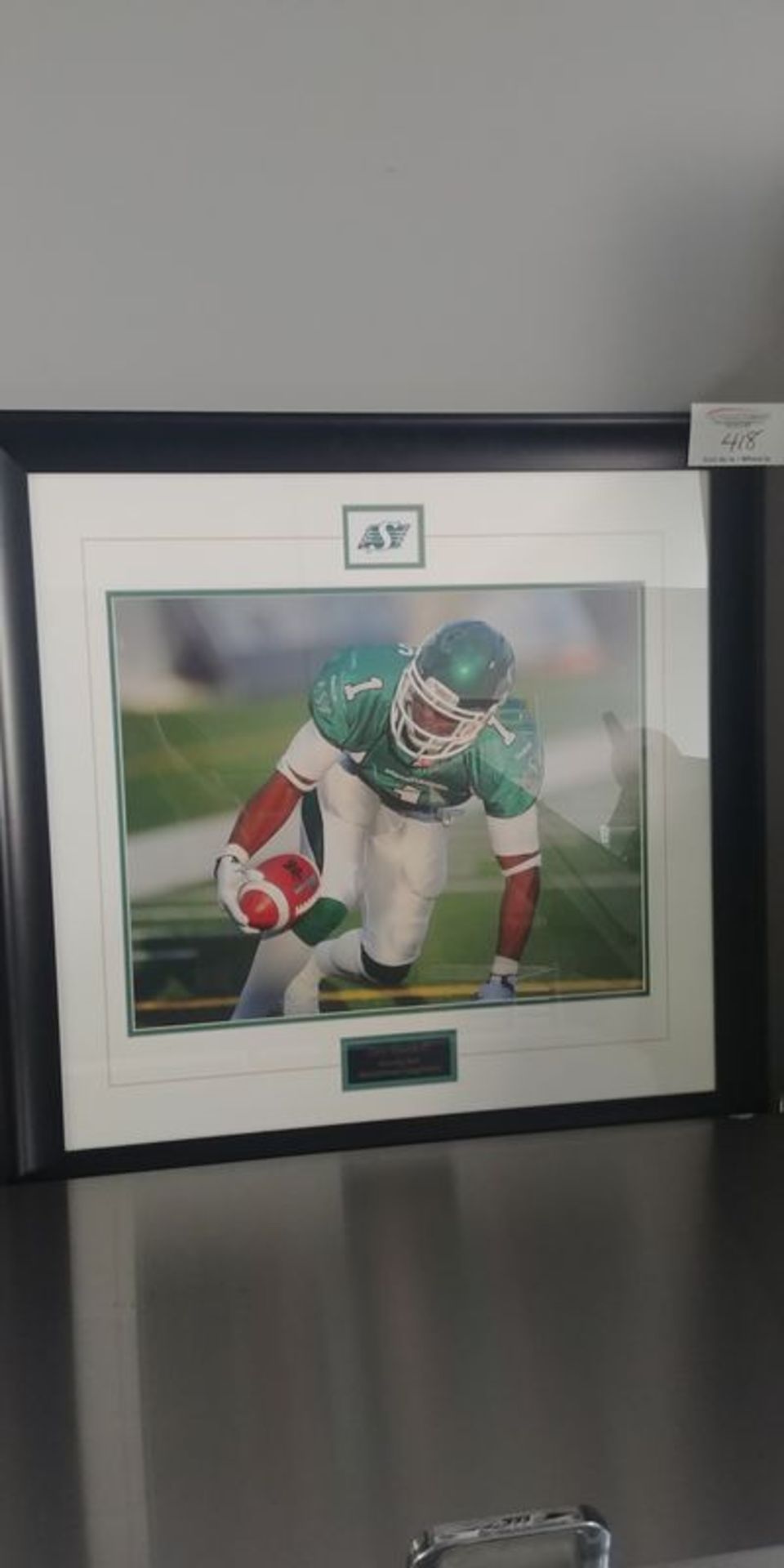 Kory Sheets - Saskatchewan Rough Riders Famed Picture