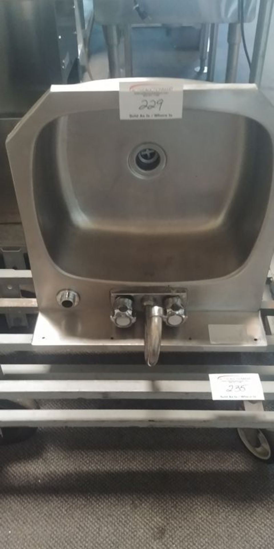 Stainless Steel Wall Mount Hand Sink