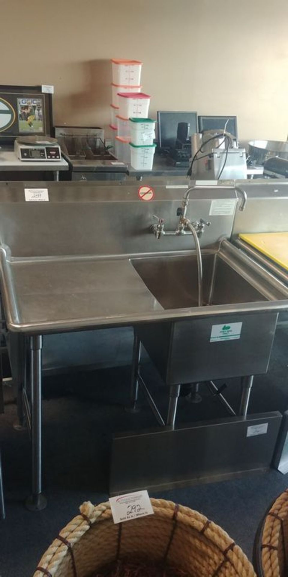 Heavy Duty Industrial 44" Sink