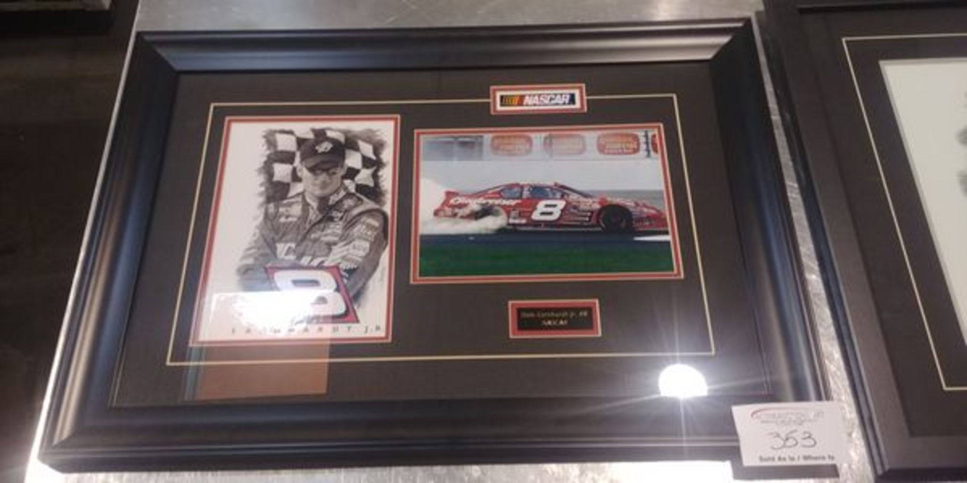 Dale Earnhardt Nascar Framed Picture