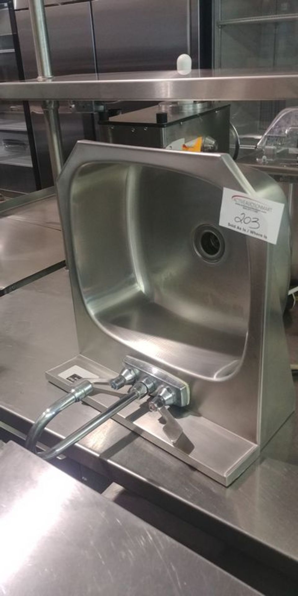 Stainless Steel Wall Mount Hand Sink