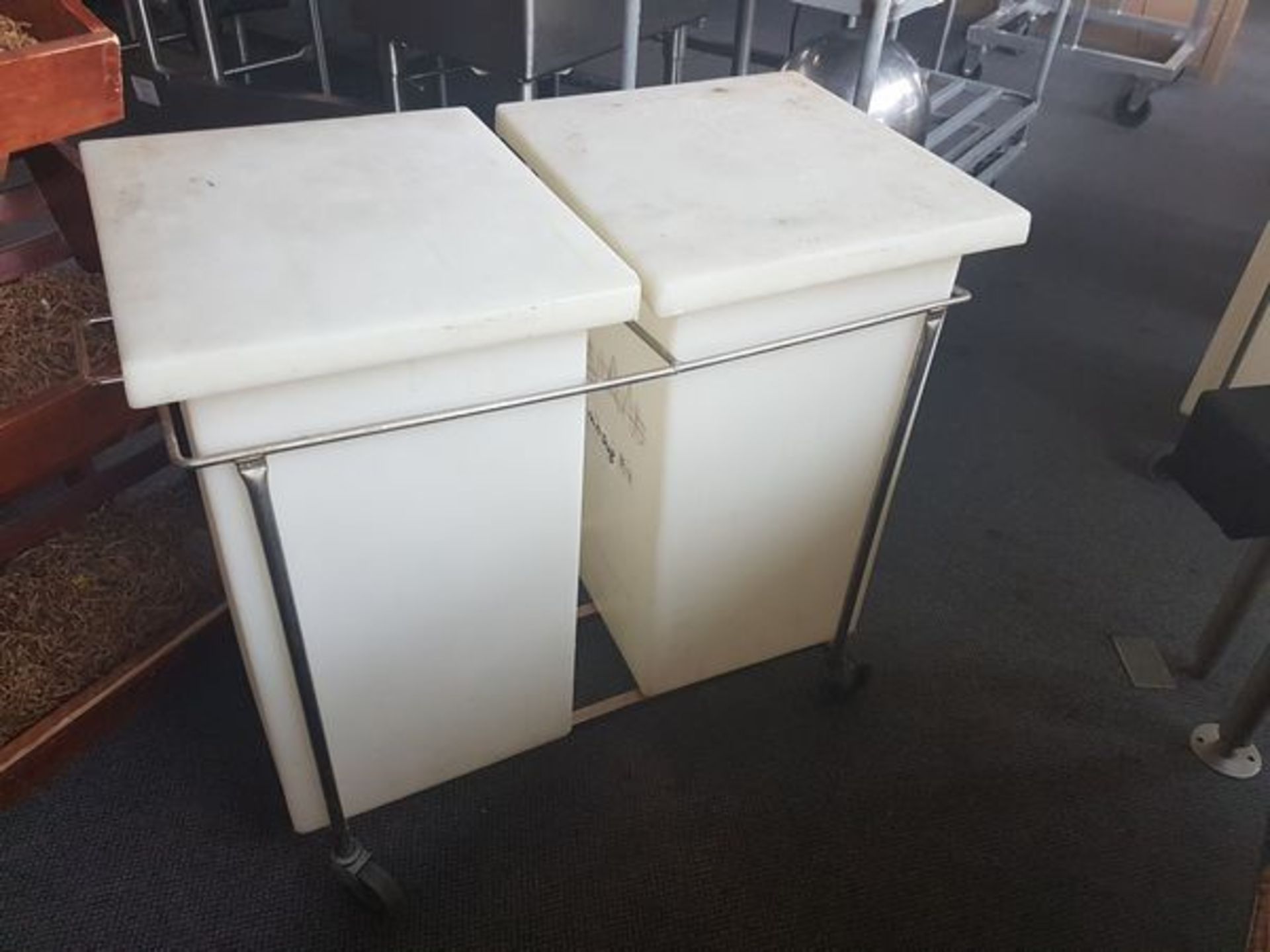 2 Compartment Ingredient Bin