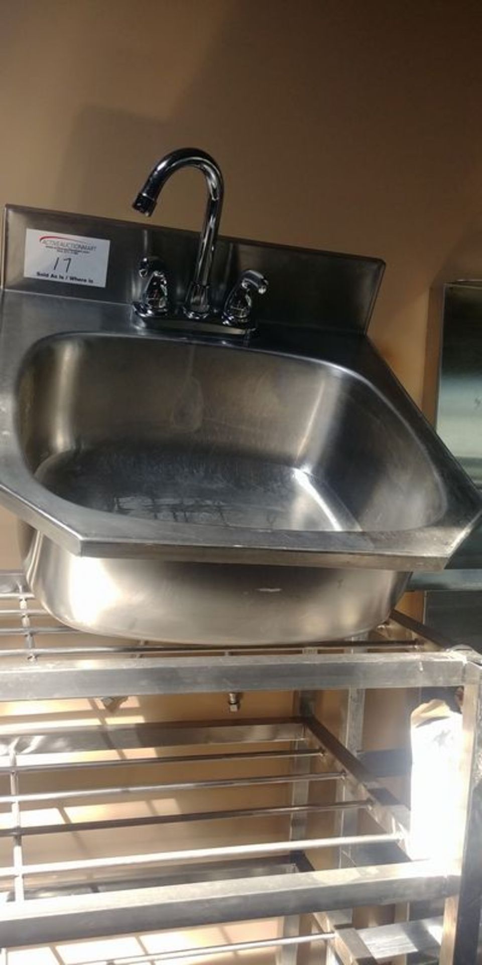 Stainless Steel Wall Mount Hand Sink