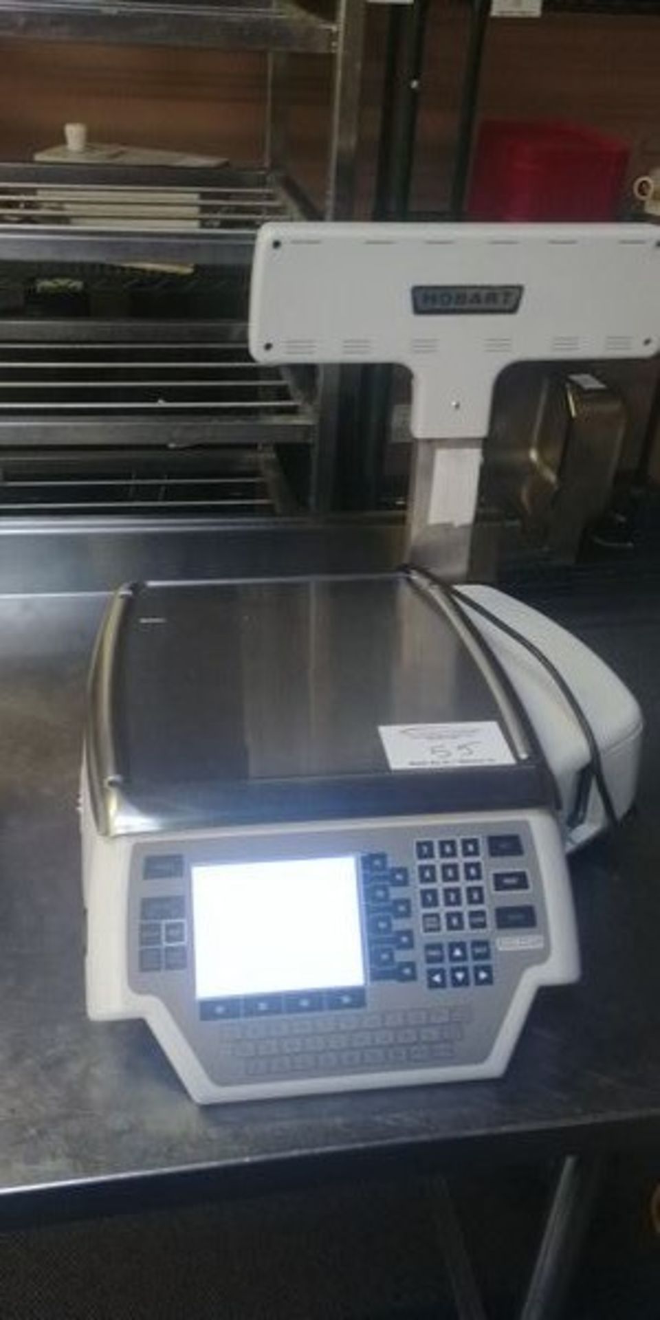 Hobart Digital Scale with Printer and Readout