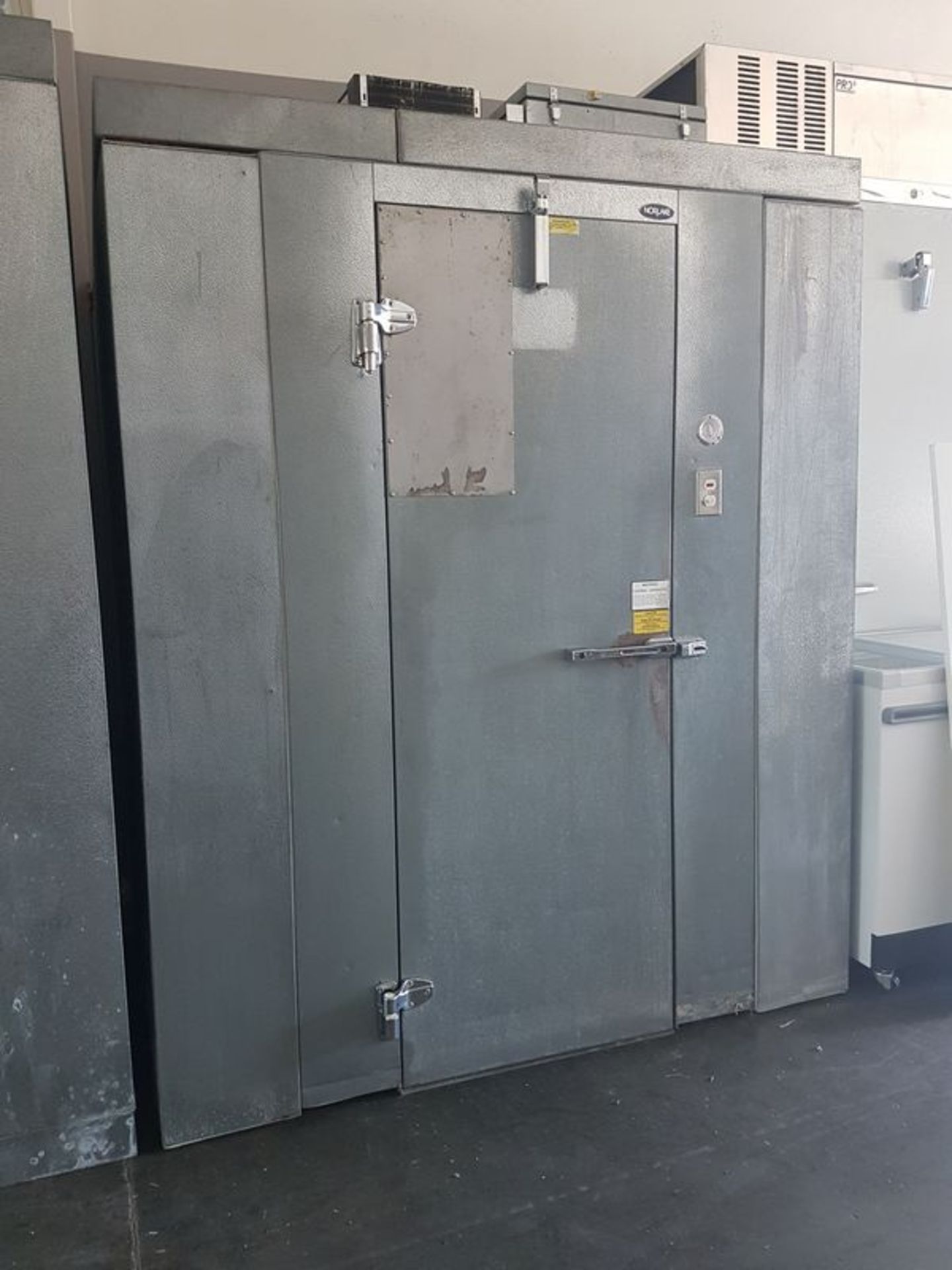 Approx. 6 x 6 ft Norlake Walk-in Cooler with ColdPack Refrigeration