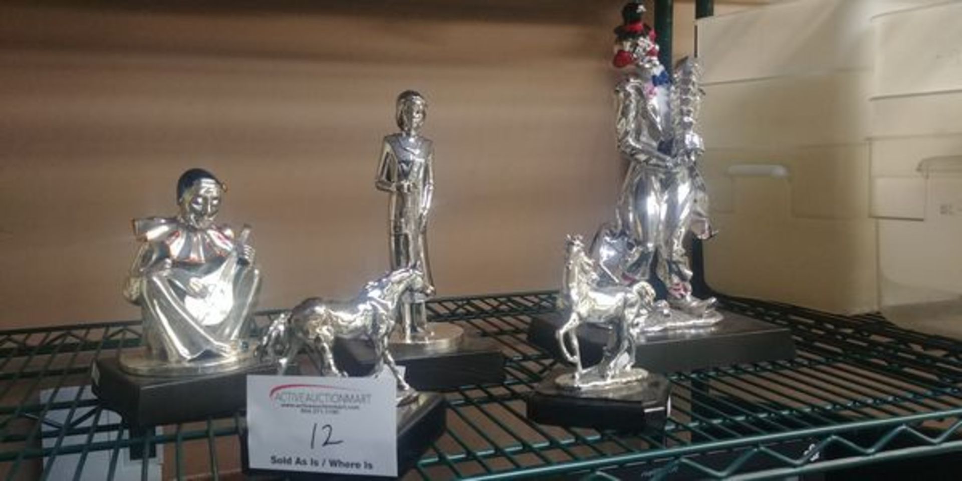 5 New Brumal Silver Figurines