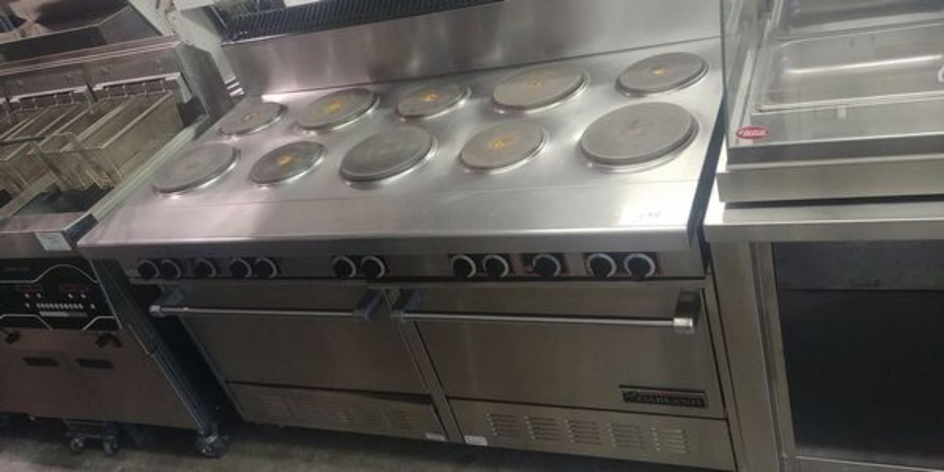 Garland 10 Burner Electric Range with 2 Ovens