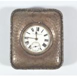 LANCASHIRE WATCH CO LTD; a Victorian hallmarked silver cased open face key wind pocket watch,