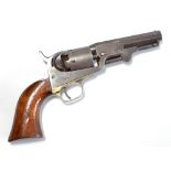 COLT; a patent five shot percussion cap single action revolver,