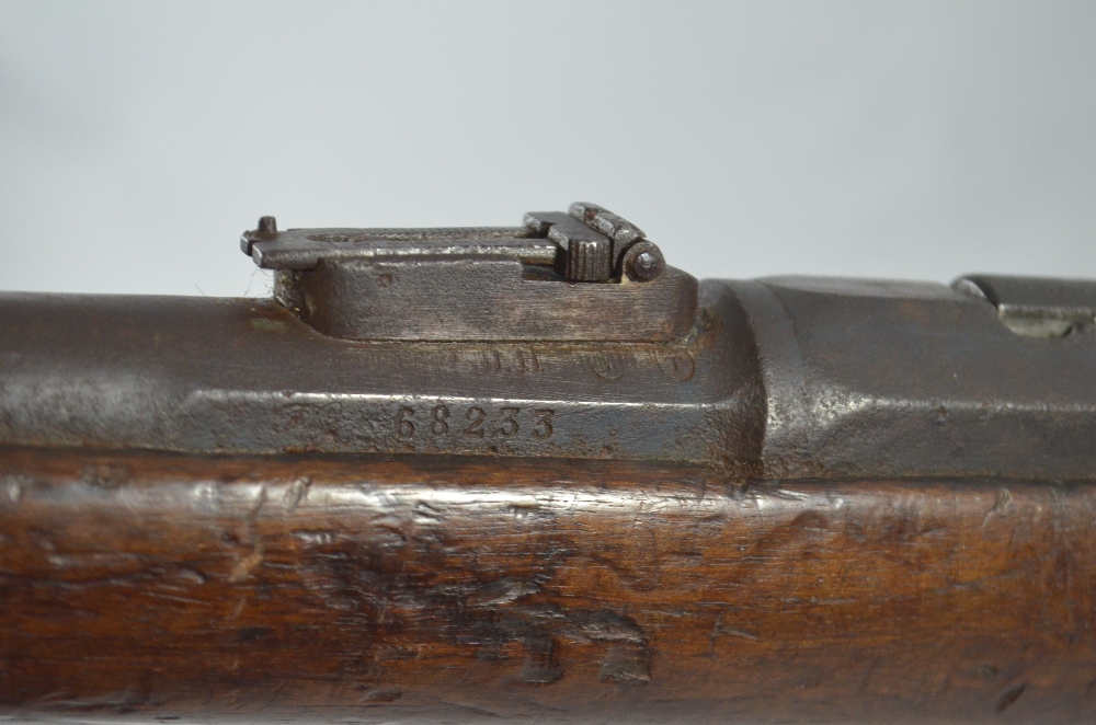 A French Gras M80 bolt action 2-band carbine rifle, - Image 3 of 4