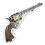 COLT; a .44 six shot revolver, badly pitted, no.