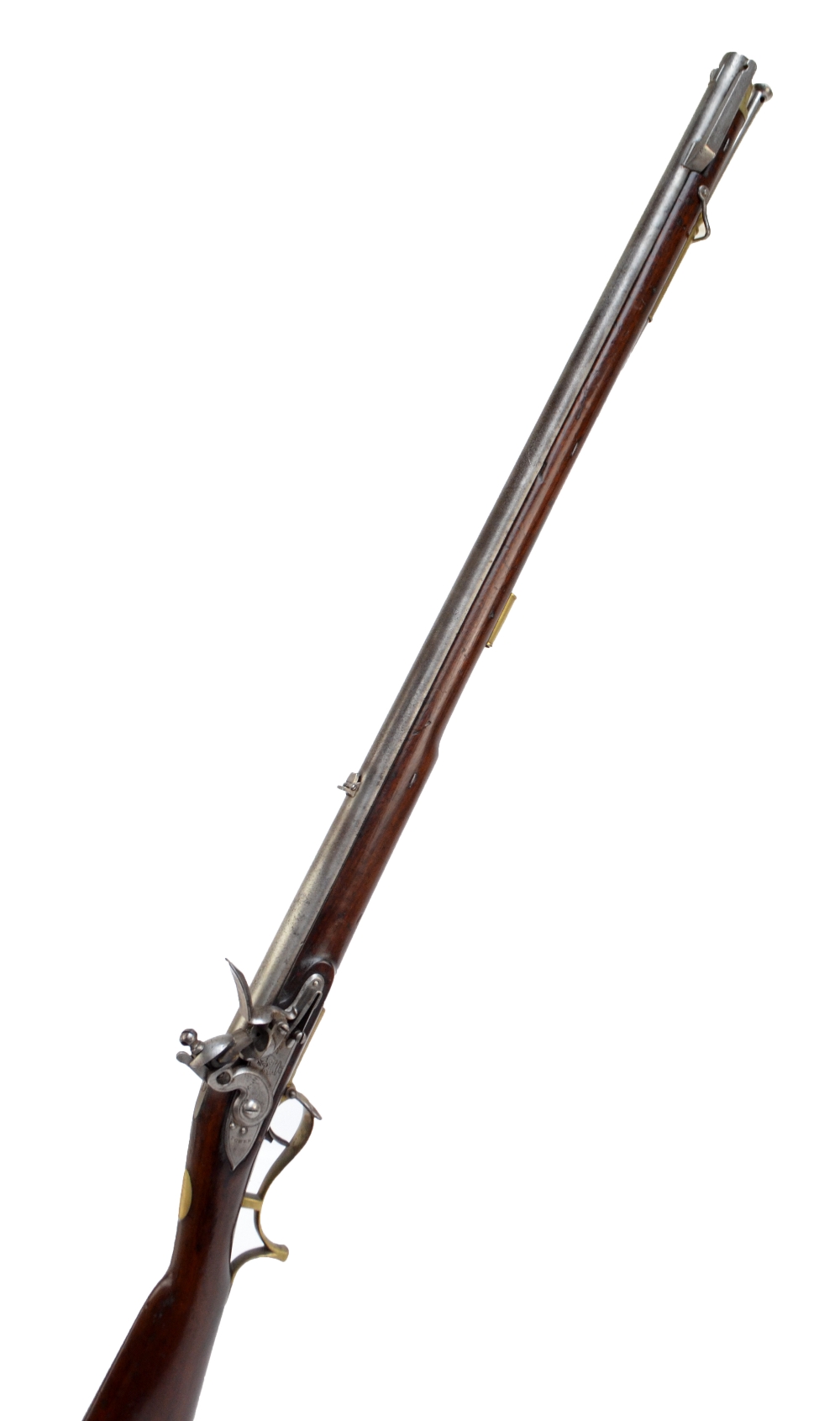 A Tower flintlock rifle, lock plate stamped 'Tower' with 'GR' below crown cipher,
