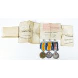 A Military Medal and WWI War and Victory duo awarded to 265445 Private J. Farley L'pool. R.