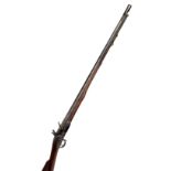 A rare India pattern Brown Bess flintlock musket,