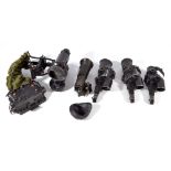 A military issue binocular night vision pack, an infantry sight unit,