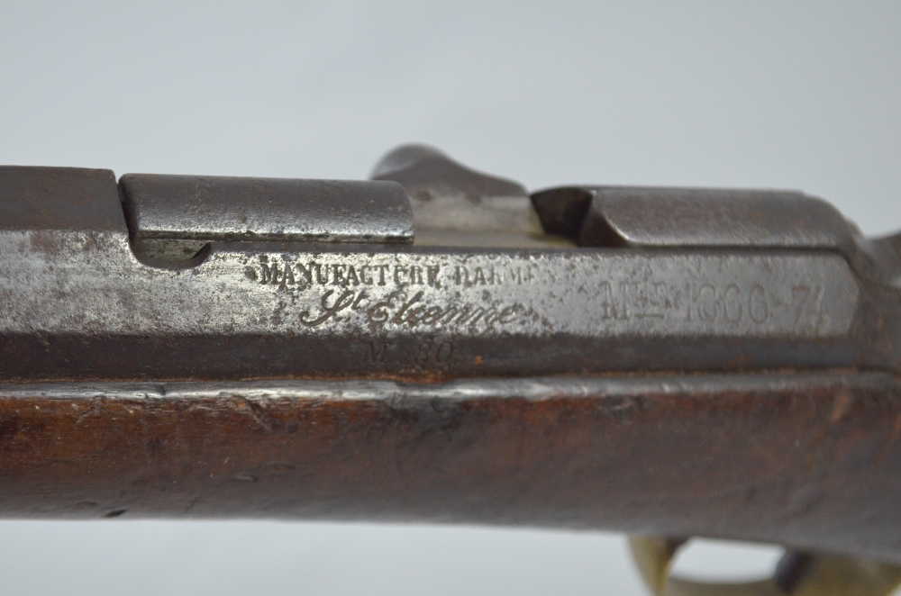 A French Gras M80 bolt action 2-band carbine rifle, - Image 2 of 4