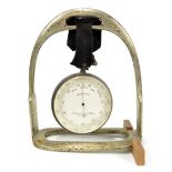 LAWRENCE & MAYO OF LONDON; a compensated pocket/travelling aneroid barometer,