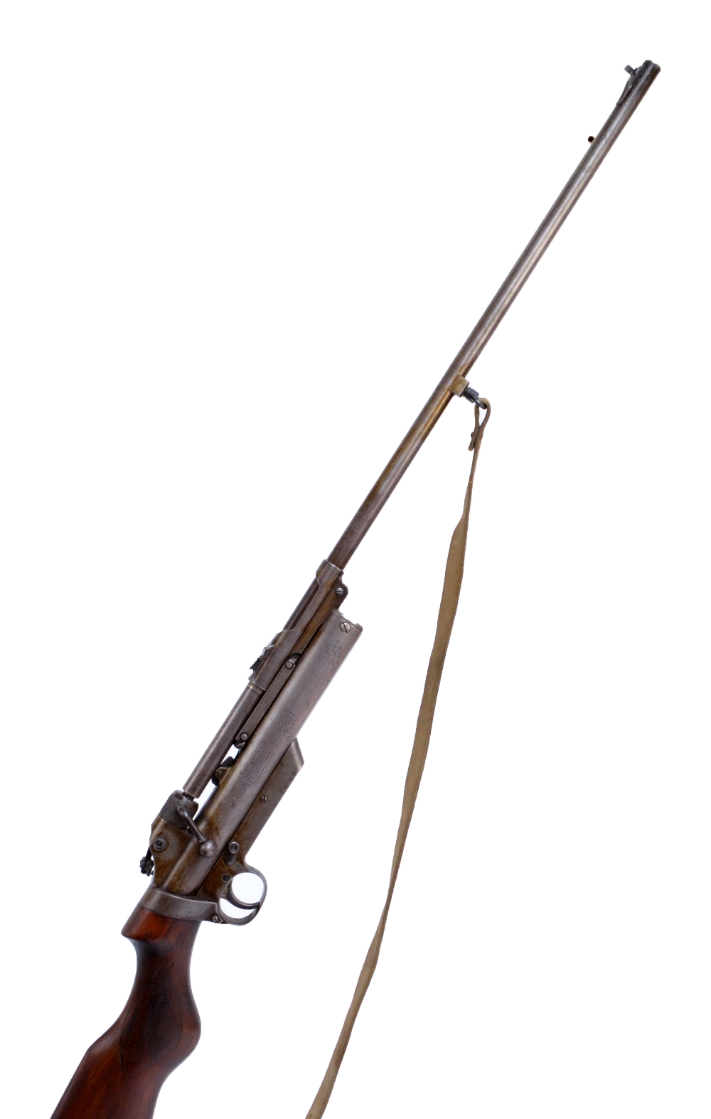 A Webley service air rifle mkII .22 break barrel air rifle, length 107cm, SN:S1282.